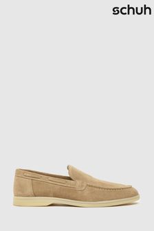 Schuh Yellow Philip Suede Loafers