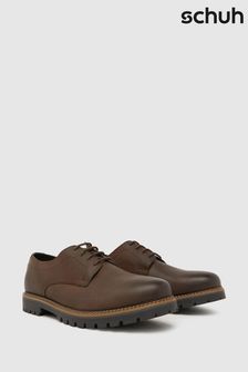 Schuh Paxon Leather Lace-Up Brown Shoes (883589) | 3,121 UAH