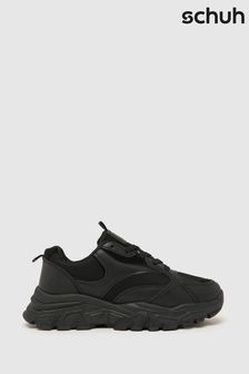 Schuh Maeve Chunky Lace up Runner Black Trainers (883753) | 58 €