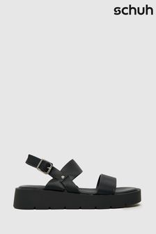 Schuh Tayla Chunky Black Sandals (883870) | ₪ 201