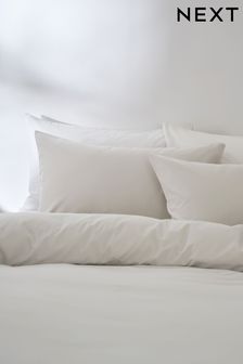 Set of 2 Silver Simply Soft Microfibre Pillowcases
