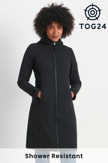 Tog 24 Black Marina Extra Long Softshell Jacket (883960) | SGD 126