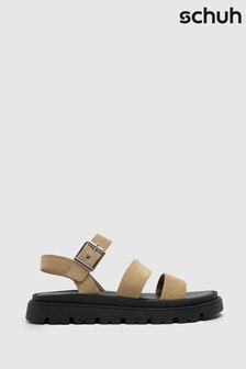Schuh Tina Chunky Leather Sandals (883966) | OMR25