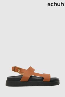 Schuh Tasmin Chunky Leather Sandals (884027) | OMR25