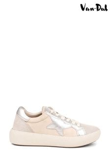 Pavers Van Dal Natural Leather Lace-Up Trainers (884314) | 138 €