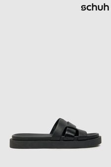Schuh Timmy Croc Effect Footbed Sandals (884404) | $71