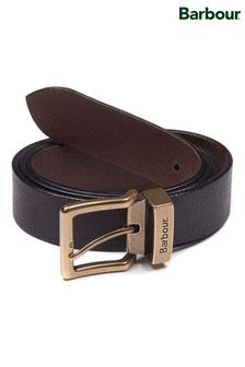 Barbour® Brown Leather Blakely Belt (884445) | $105