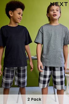 Monochrome 2 Pack Check Woven Bottoms (1.5-16yrs) (884784) | €31 - €41