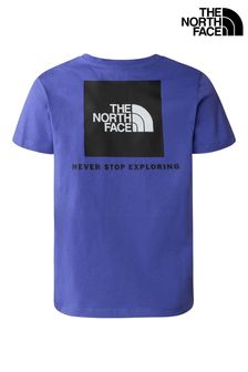 Albastru - Tricou cu model grafic pe spate pentru băieți The North Face roșu (884839) | 143 LEI