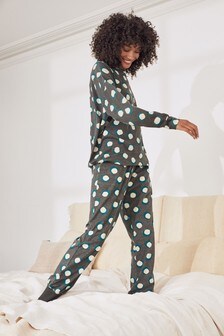 Pyjama en coton mélangé