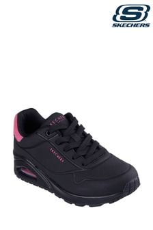 Skechers Black Uno Pop Back Trainers (885145) | €111