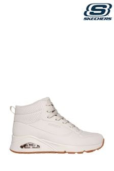 Skechers White Uno Trainers (885291) | €128