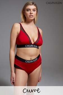 Calvin Klein Red CK Curve High Waist Bikini (885305) | ₪ 175