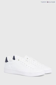Zapatillas blancas de cuero Court de tommy Hilfiger (885868) | 141 €