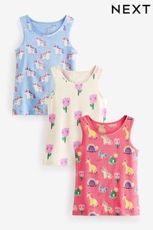 Multi Unicorn Vest 3 Pack (3-16yrs) (886213) | $14 - $21