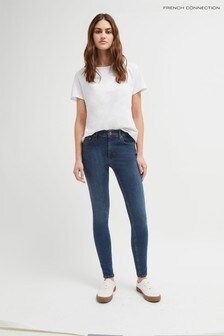 French Connection Blue Rebound Skinny Jeans (887361) | $124