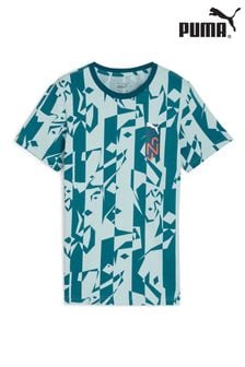 Puma Blue Neymar JR Creativity Logo Jr T-Shirt (887957) | kr389 - kr467