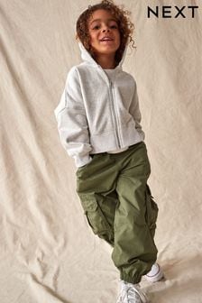 Verde caqui - Pantalones de carga tipo paracaídas (3-16 años) (888083) | 22 € - 29 €