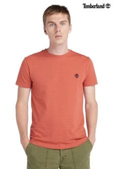 Orange - Timberland Dunstan River Kurzärmeliges T-Shirt, Grün (888472) | 42 €