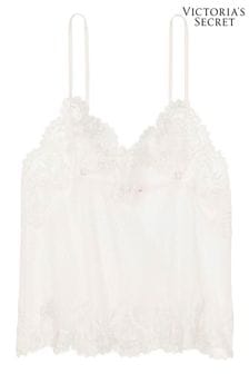 Victoria's Secret Coconut White Embroidered Camisole Top (888631) | €56