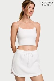 Victoria's Secret White Fleece Popper Skirt (888659) | €40