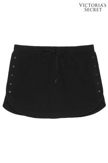 Victoria's Secret Pure Black Fleece Popper Skirt (888885) | €40