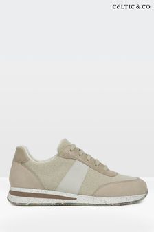 Celtic & Co. Natural Lace Up Trainers