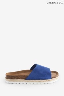 Celtic & Co. Blue Slide Sandals (890687) | kr1 100