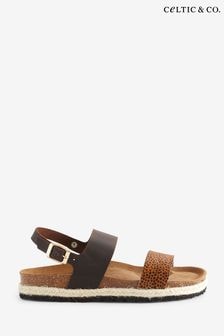 Celtic & Co. Brown Strap Sandals (890905) | $137