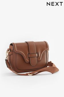Casual Flap Over Cross-Body Bag
