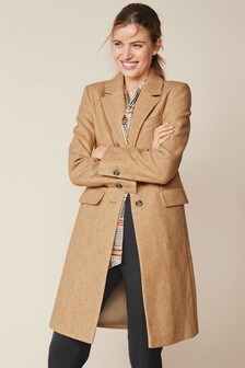 Manteau avec col à revers
