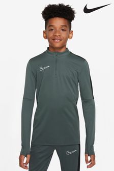 Zielony khaki - Top treningowy Nike Dri-fit Academy z krótkim suwakiem (891565) | 220 zł