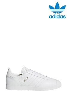 أبيض - حذاء رياضي Gazelle من adidas Originals (891962) | د.ك 36.500