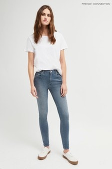 French Connection Blue Rebound Skinny Jeans (892013) | $124