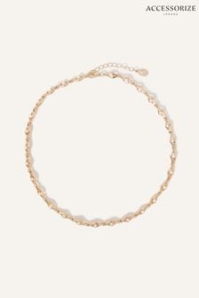 Accessorize Cream Pearl Detail Chain Necklace (893394) | 21 €