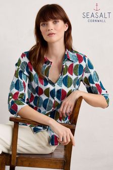 Blanco - Seasalt Cornwall Larissa Cotton Shirt (893489) | 69 €