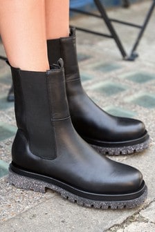 Black Forever Comfort® Signature Coloured Sole Chelsea Boots (893852) | $121