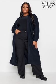 Yours Curve Blue Maxi Cardigan (894141) | NT$1,490