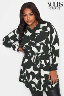 Yours Curve Black White Utility Tunic (894372) | €43