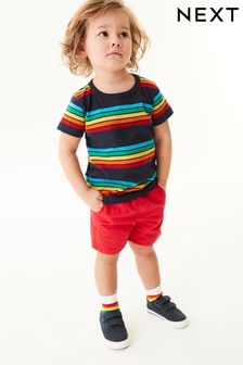 Red Pull-On Shorts (3mths-7yrs) (895174) | kr67 - kr93