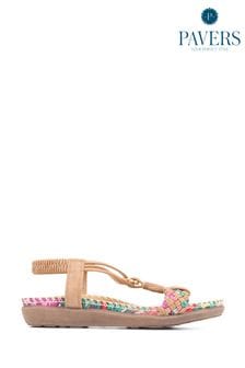 Pavers Pavers Flat Strappy Sandals