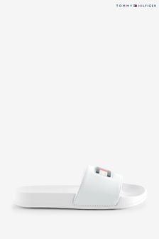 Tommy Hilfiger Flag White Pool Sandals (896159) | ₪ 168