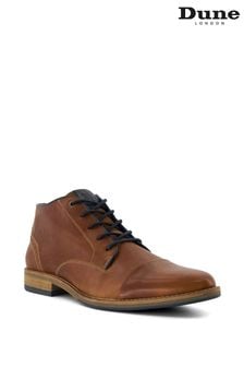 Dune London Brown Toe Cap Carlings Chukka Boots (896815) | $191