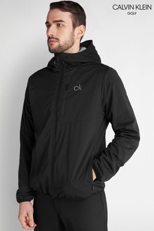 Calvin Klein Golf Black Ultron Waterproof Hooded Jacket (896847) | €91