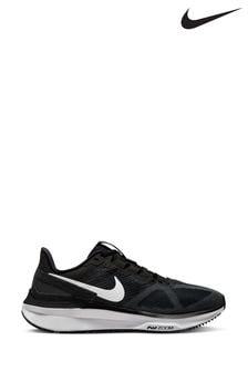 Nike Black/White Air Zoom Structure 25 Running Trainers (897979) | $191