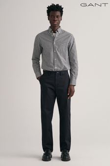 GANT Regular Fit Cotton Twill Chino Trousers