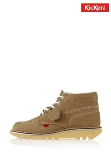 Светло-коричневый - Кожаные сапоги Kickers® (898553) | €45