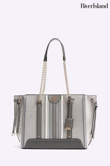 River Island Panelled Wing Tote Bag