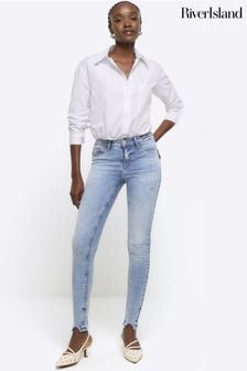 Моделирующие джинсы скинни с классической талией River Island (900589) | €66