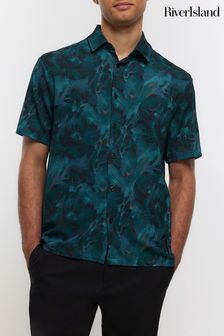 River island mens short sleeve new arrivals shirts